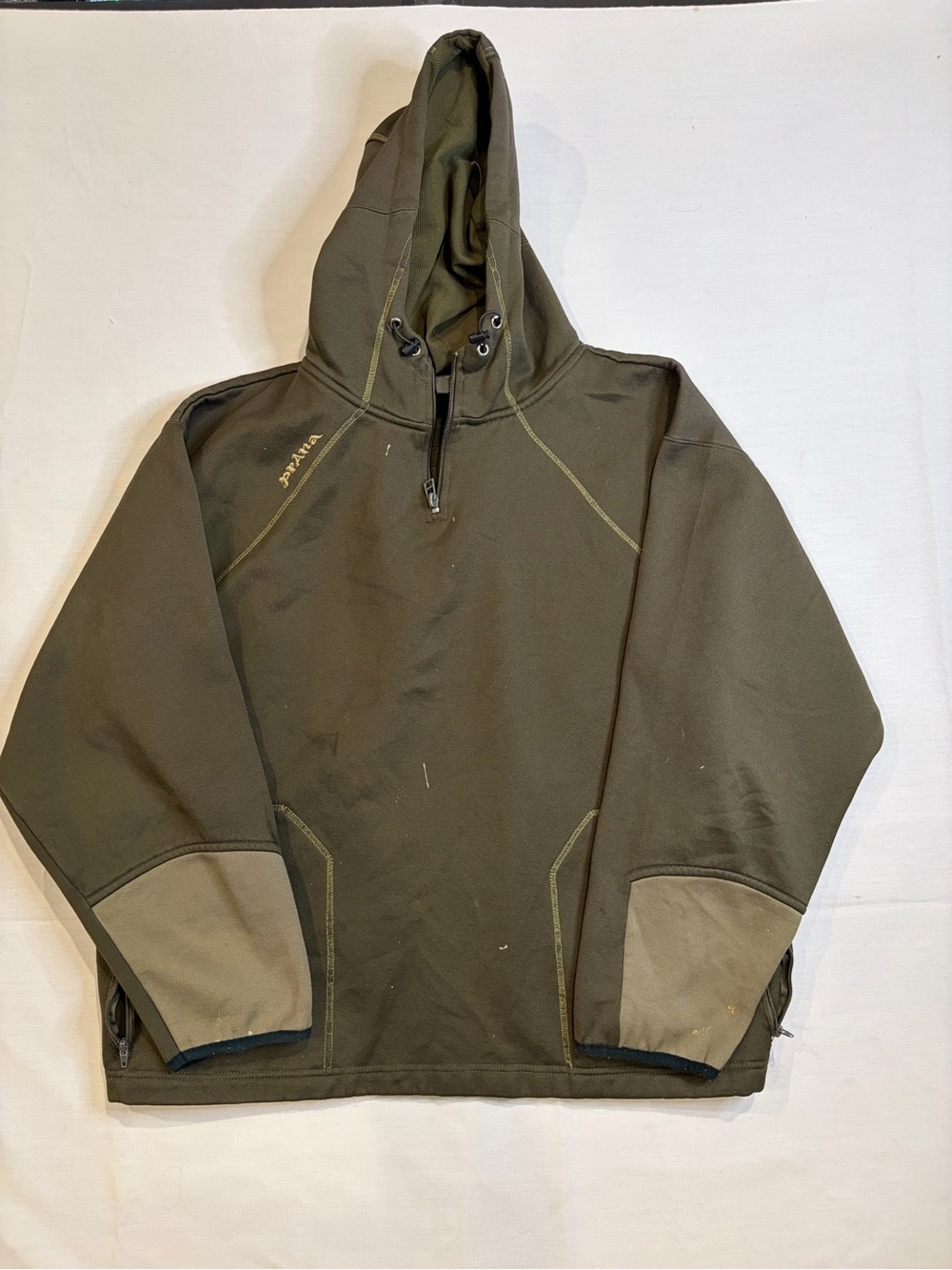 Unk Women Sweater Hoodie in Olive Green
